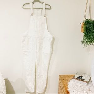 White old navy overalls!